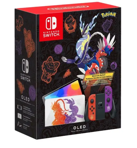 Switch OLED Pokémon NOVO Desbloqueado 256gb