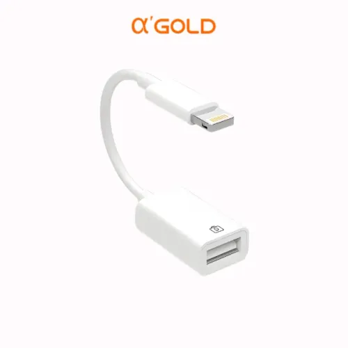 Cabo Adaptador OTG Para Iphone IOS USB 3.0