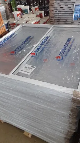 Reposição tão esperada = janela aluminio branca 1.0x1.0 a vista apenas R$179,90