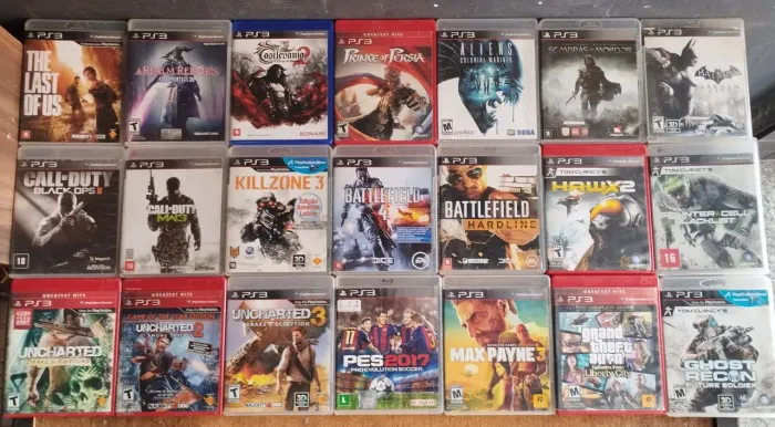 JOGOS ORIGINAIS P/ PS3 (SEMI-NOVOS) R$ 40,00 CADA_SOMOS LOJA FÍSICA NO CENTRO DE CAXIAS