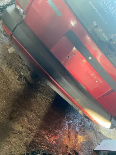 Tampa traseira inferior Tempra sw
