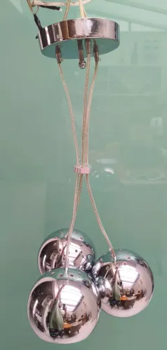 Lustre de teto com 3 lâmpadas 