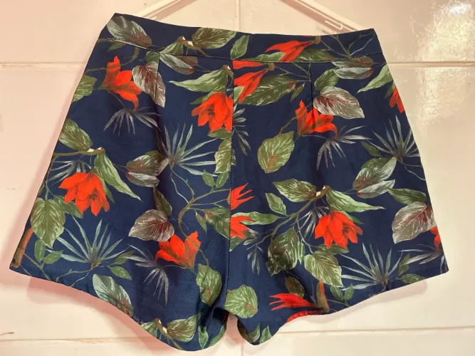 Short/bermuda estampada