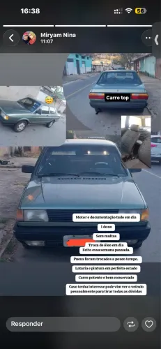 Volkswagen Voyage CL 1.8 (álcool) 1993