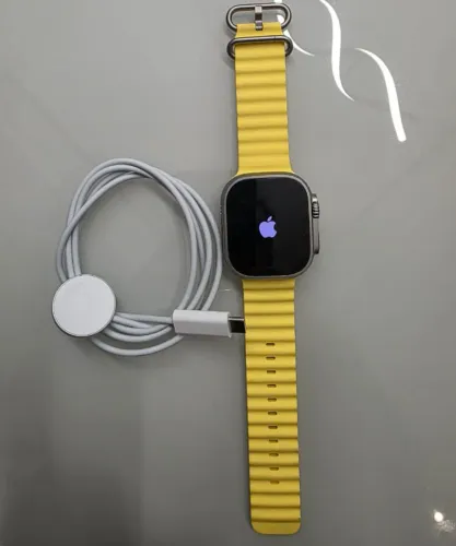 Apple Watch Ultra 1 Impecável Saúde bateria: 94% Pulseira original. Acompanha cabo.