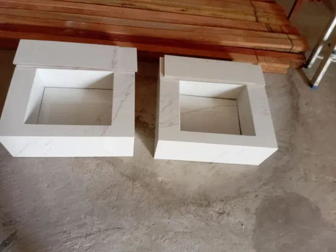 Cubas Quadradas de Porcelanato