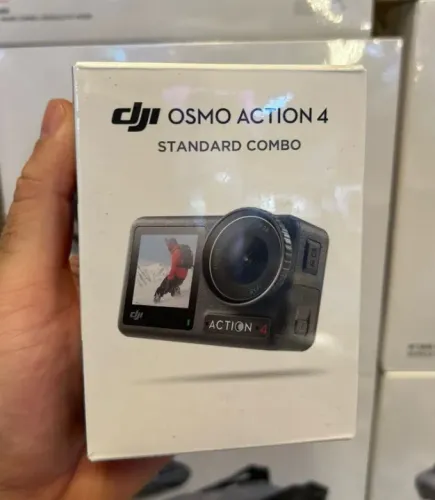 Câmeras - Dji Osmo Action 4 Standard / Osmo Action 5 Pro Adventure Combo (Lacrados)o