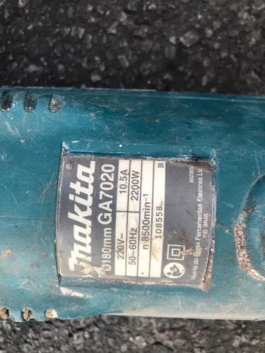 Esmerilhadeira grande 7pol 220V Bosch Modelo GTA7020