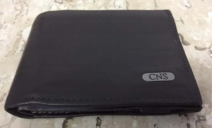 Carteira de Couro Masculina CNS