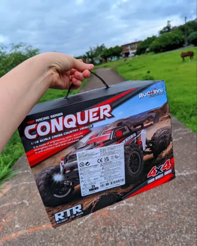 presente dia das crianças Carro Conquer 50km 