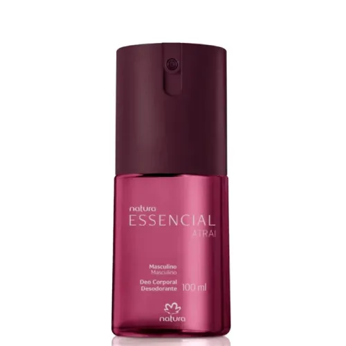 DEO CORPORAL ESSENCIAL ATRAI MASCULINO NATURA 100ML