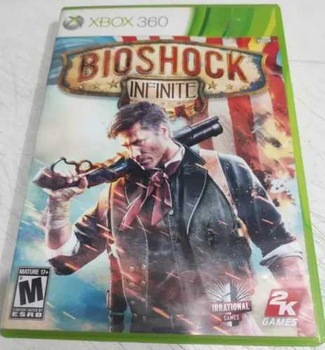 Jogo Xbox 360 Original Bio Shock Infinite  Zerado sem Risco 