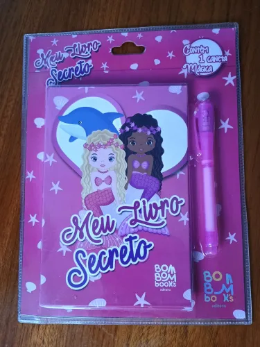 Livro secreto com 1 Caneta Mágica