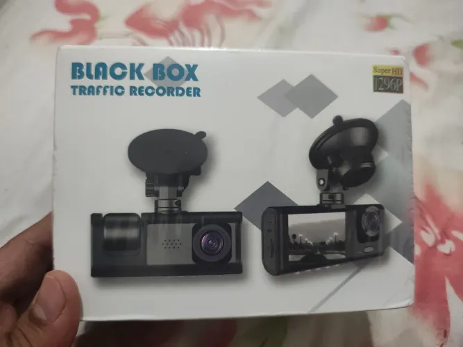 Câmera veicular Black box 360?