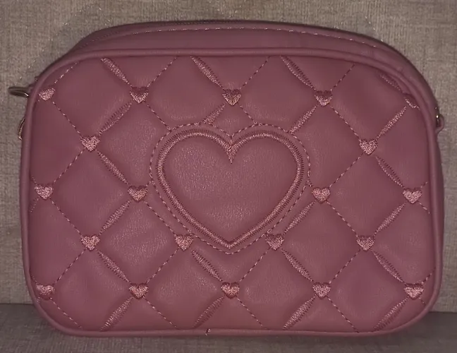 Bolsa Feminina de Ombro Rosa