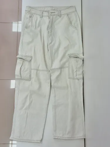 Calça cinza