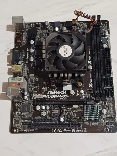 Placa-mãe dd3 ,ASRock FM2A58M-VG3+