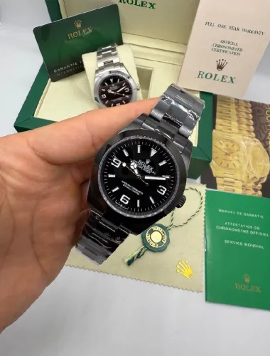 Relógio Rolex Explorer All Black