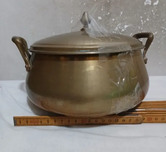 Panela de cobre antiga 