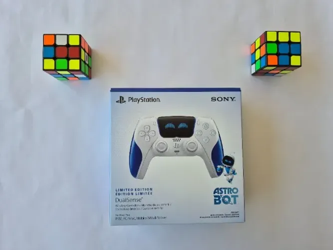 Controle Playstation Sony Dualsense Ps5 Astro Bot Branco