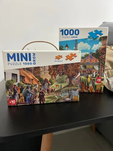 2 quebra cabeças 85,00