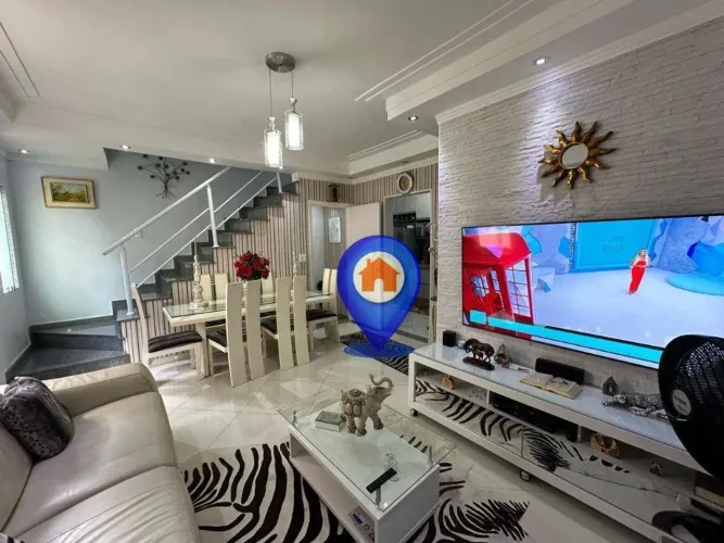 Sobrado com 3 dormitórios à venda, 126 m² por R$ 800.000,00 - Penha de França - São Paulo/