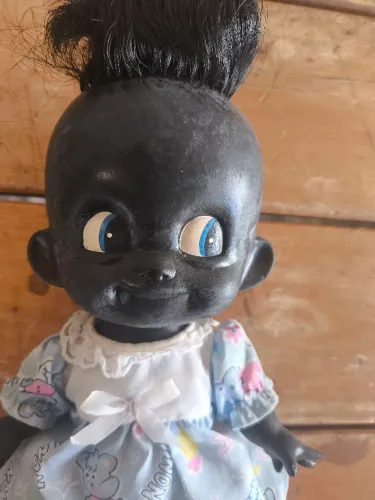 Boneca antiga sapeca da estrela