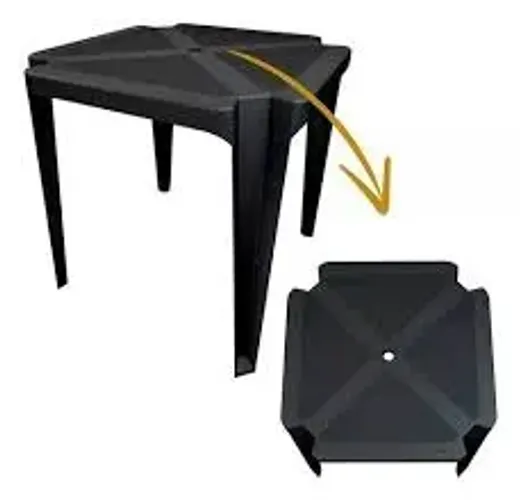 MESA DE PLÁSTICO QUADRADA