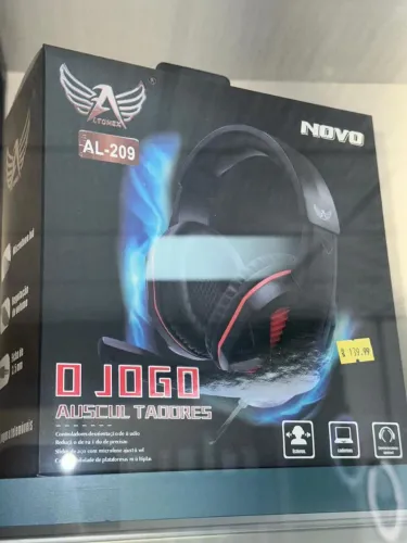 FONE DE OUVIDO GAMER COM CABO ALTOMEX