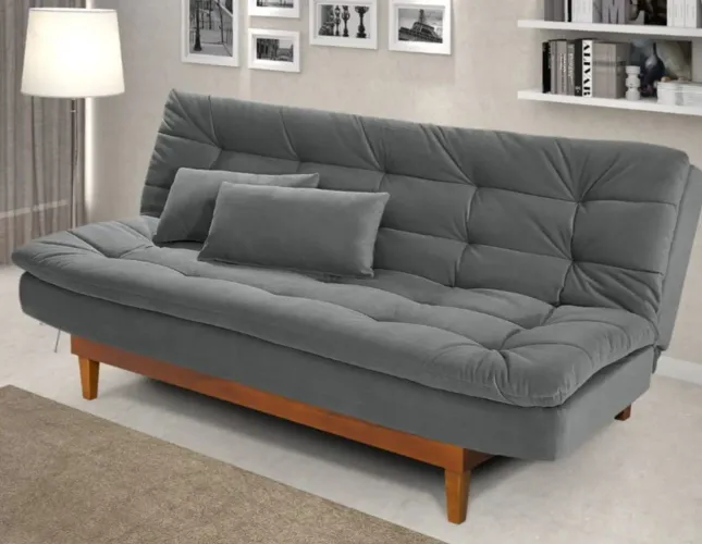 Sofá Cama - Conforto e praticidade - *