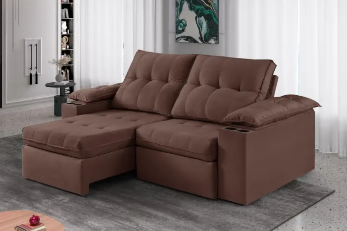 Sofá  Retrátil Reclinável 250m Vican s87