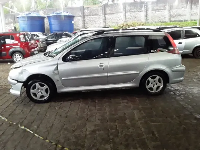 Sucata Peças peugeot 206 sw 207 Motor Cambio Direção ar condicionado bancos portas