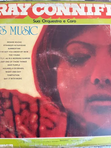 Vendo 02 discos de Vinil da Orquestra de Ray Conniff