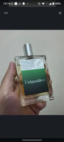 Perfume Enigma Laboratório 8