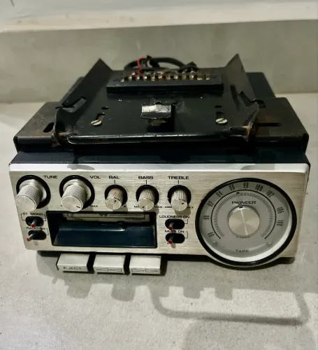 Rádio Pioneer KP-500 | Clássico Vintage Made in Japan