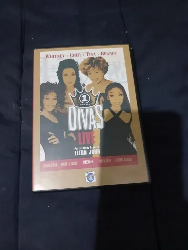 DVD VH1 Divas Live (1998) - Whitney Houston, Cher, Tina Turner - Original