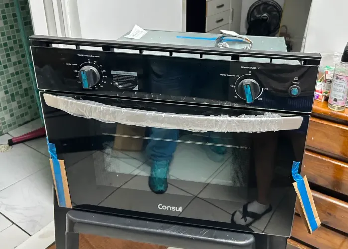 Forno Elétrico de Embutir Consul Multifuncional Grill 47L - 220V
