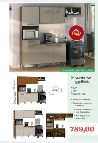 Armário de cozinha promoção