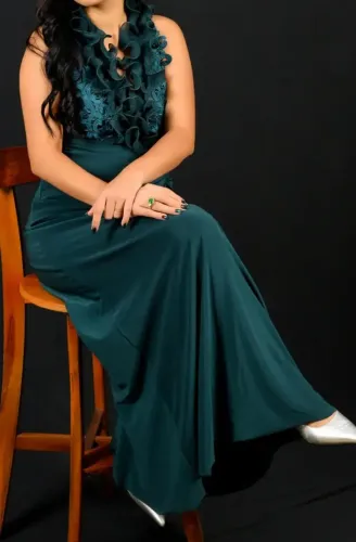 Vestido para formaturas ou casamentos.