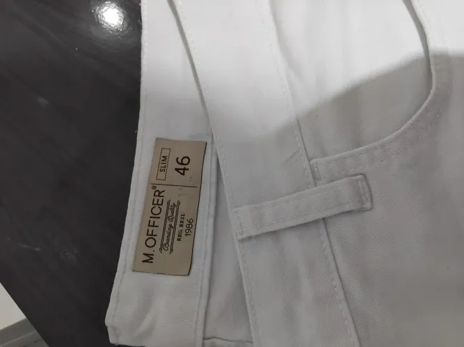 Calça branca M.Officer