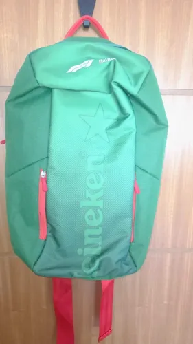 Mochila Heineken Fórmula 1 Original Licenciada Importada