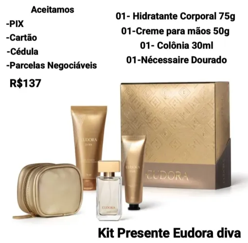 Kit Presente Eudora Diva