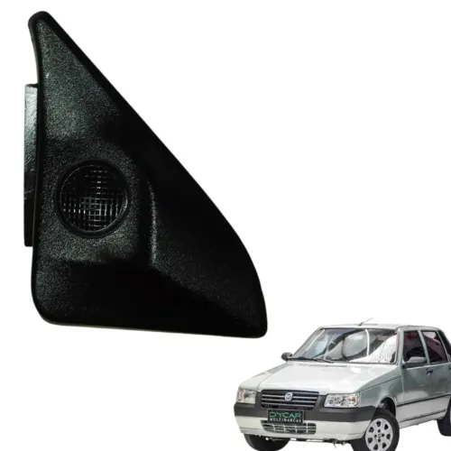Acabamento Interno Retrovisor Esquerdo Fiat Uno Mille Preto