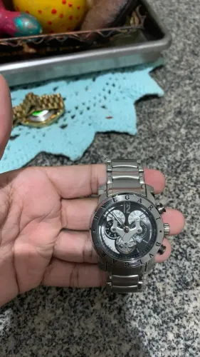Relógio Bvlgari Skeleton linha Premium