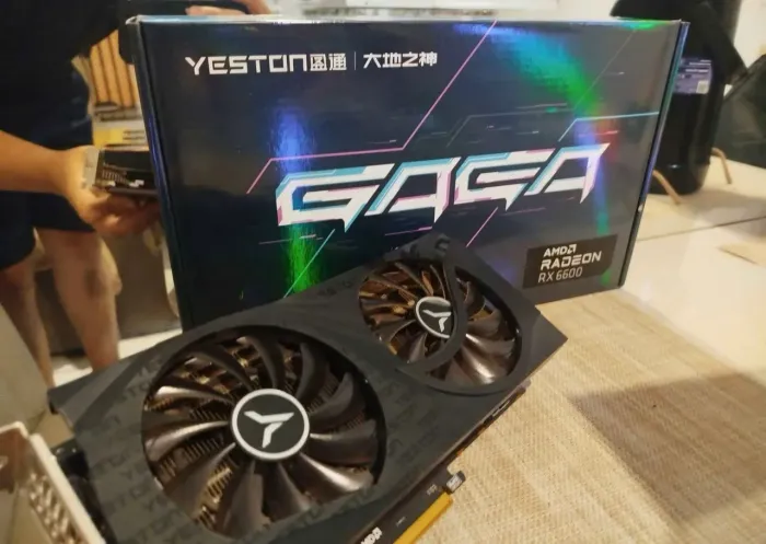 Placa de video rx 6600 8gb yeston