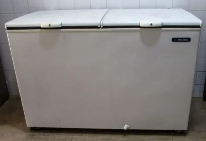 FREEZER HORIZONTAL 2 PORTAS METAL FRIO 543 Lt