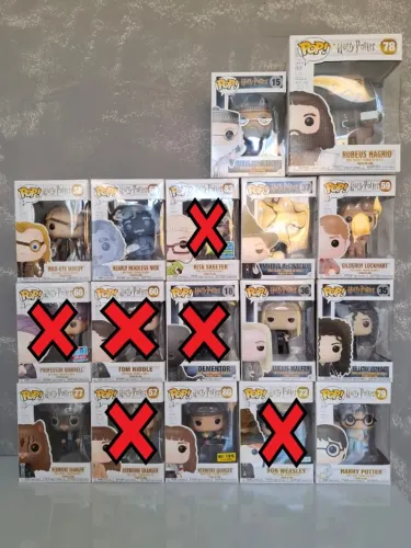 Coleção FUNKO POP Harry Potter - FOTOS INDIVIDUAIS CHAMAR DM