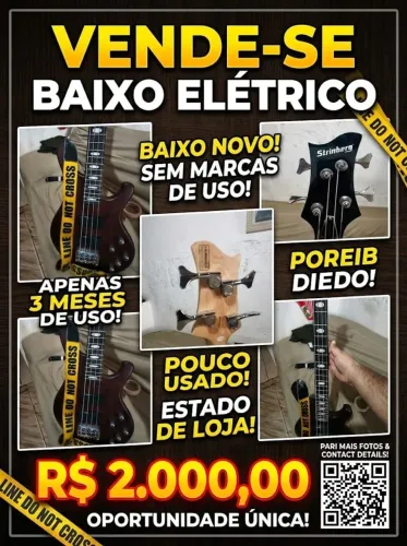 Contra baixo novo