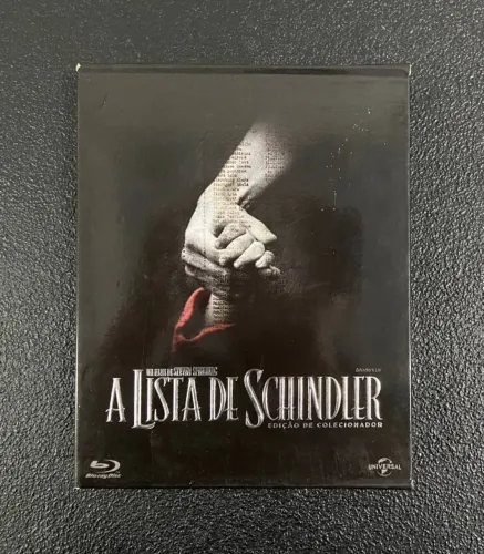 Blu Ray A Lista de Schindler com encartes extras - edição colecionador - Steven Spielberg