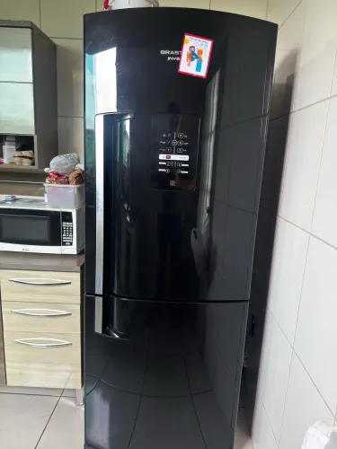 Geladeira Brastemp Preta